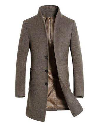 値下げいたしました Men'sフレンチコート キャメル 7mogJ-m23904905848 APTRO 好評セール
