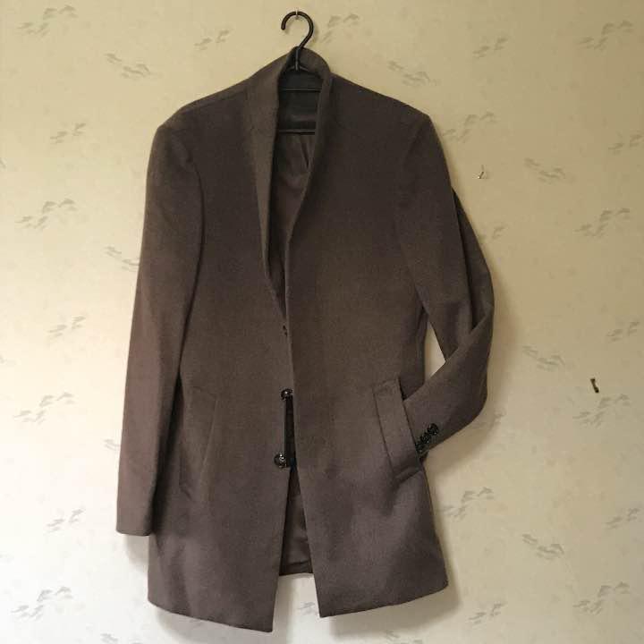 値下げいたしました Men'sフレンチコート キャメル 7mogJ-m23904905848 APTRO 好評セール