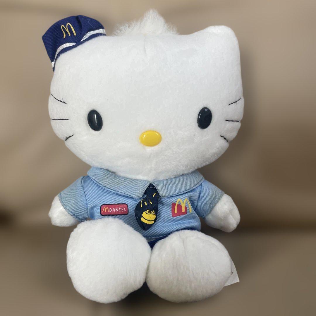 期間限定お買い得商品 |  通販 ハローキティ＆ディアダニエル ぬいぐるみ マクドナルドクルー ぬいぐるみ・マスコット