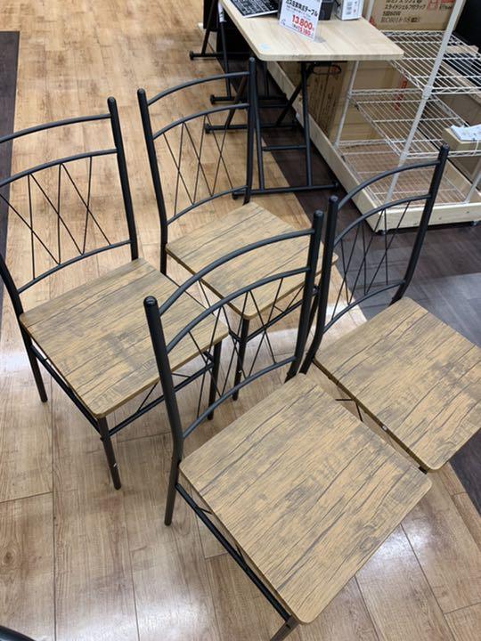専用 〈お値下げしました〉木目調ダイニングチェアー(4脚) | www