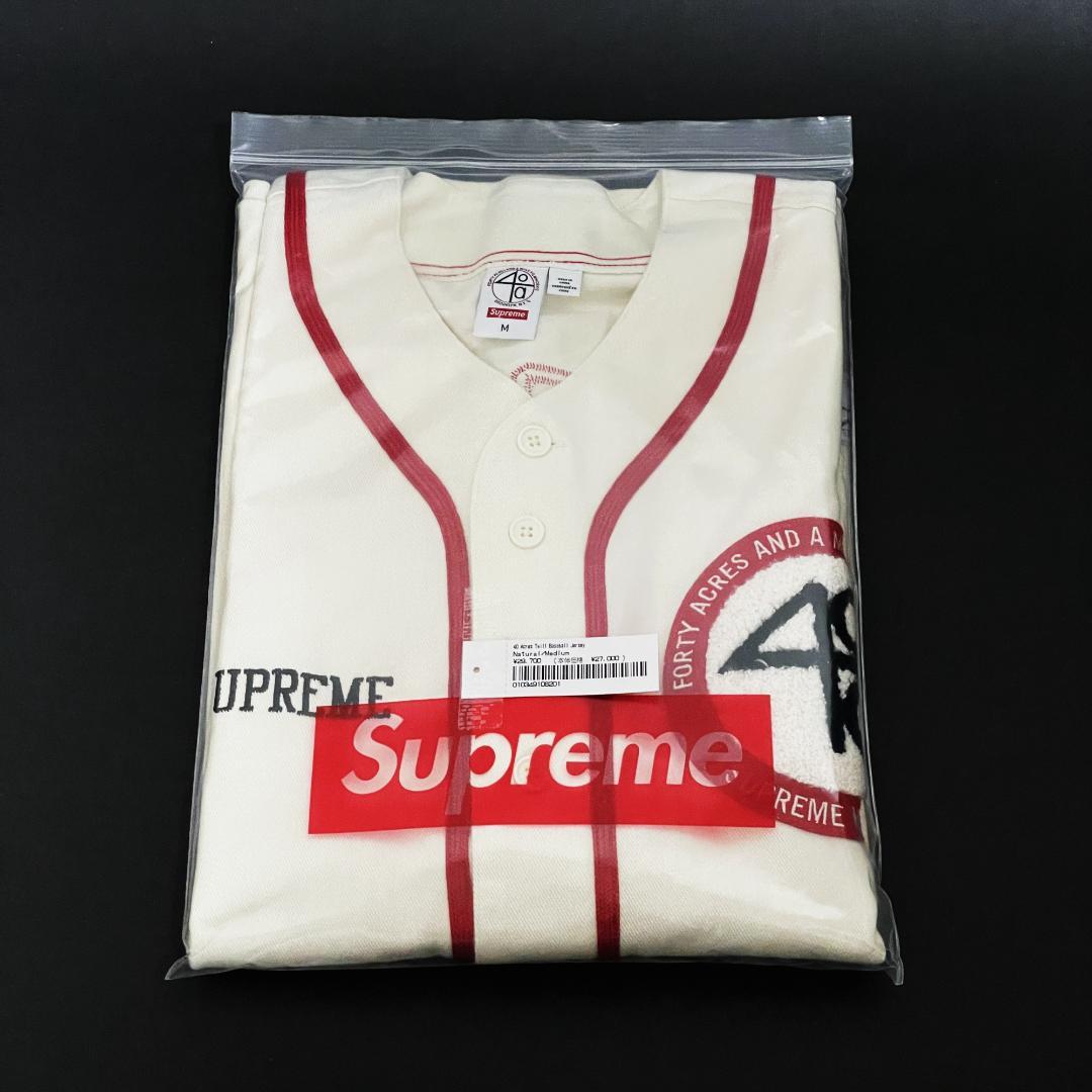 Supreme 40 Acres Twill Baseball Jersey N