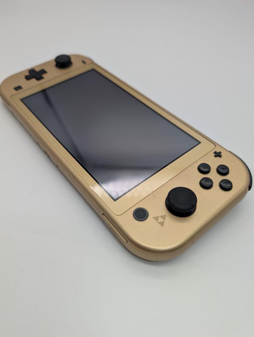 Nintendo Switch Lite ゼルダ 本体のみ ゴールド - メルカリ