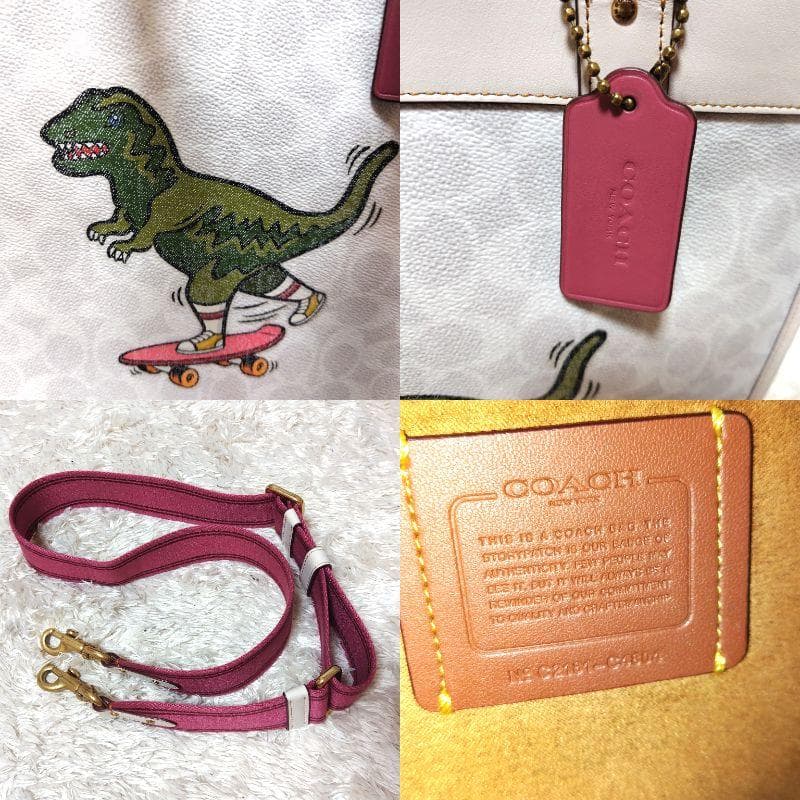 ★新品 コーチ レキシー 恐竜 フィールド トート 40 ショルダー 2way ☆新品 コーチ レキシー 恐竜 フィールド トート 40 ショルダー