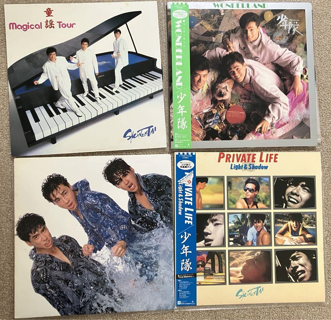 少年隊 レコード 8枚セット