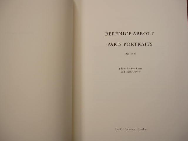 Berenice Abbott portraits parisiens　1925