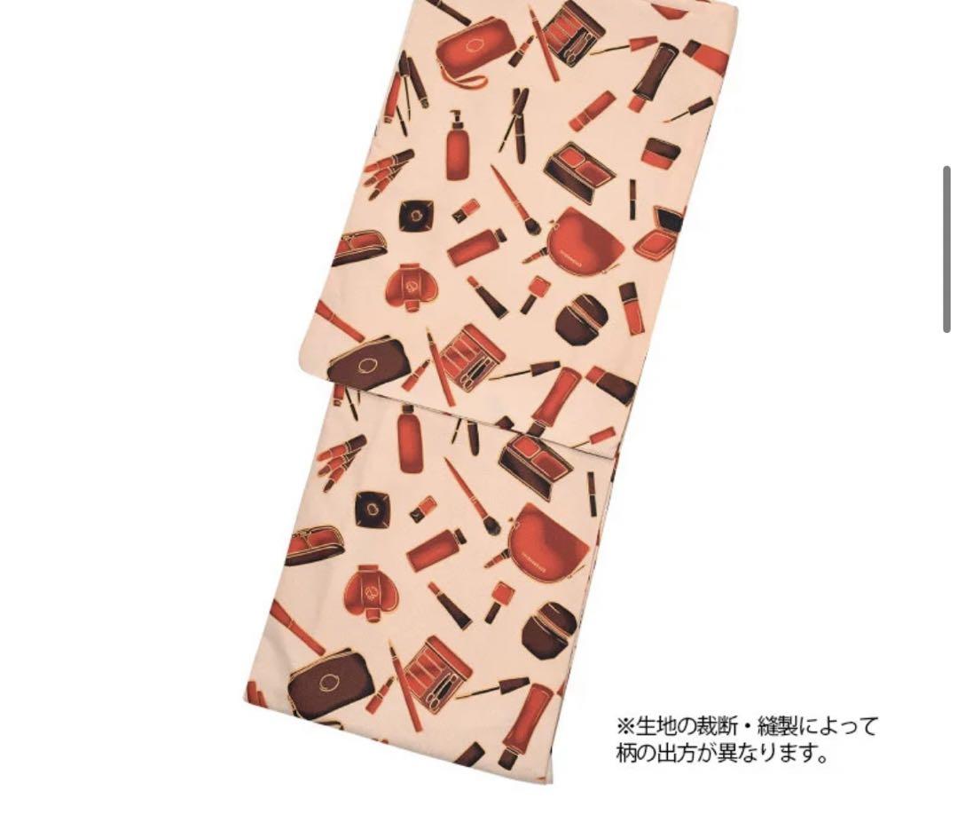 美品　長羽織　洗える羽織　コスメ柄　完売商品 週末セール　即日発送