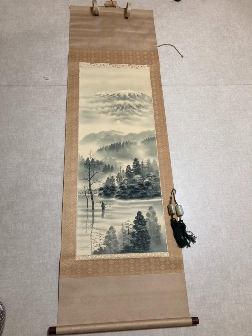 格安超歓迎 掛軸 上高知 小川翠湖 風鎮付き YoM7Q-m23917257894 豊富な高品質