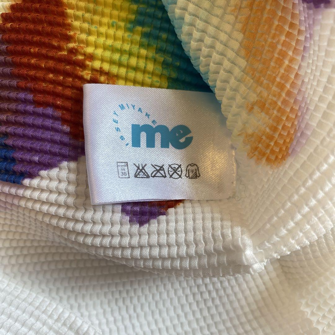【美品】ISSEY MIYAKE ME ミーバイイッセイミヤケ プリーツ 花柄