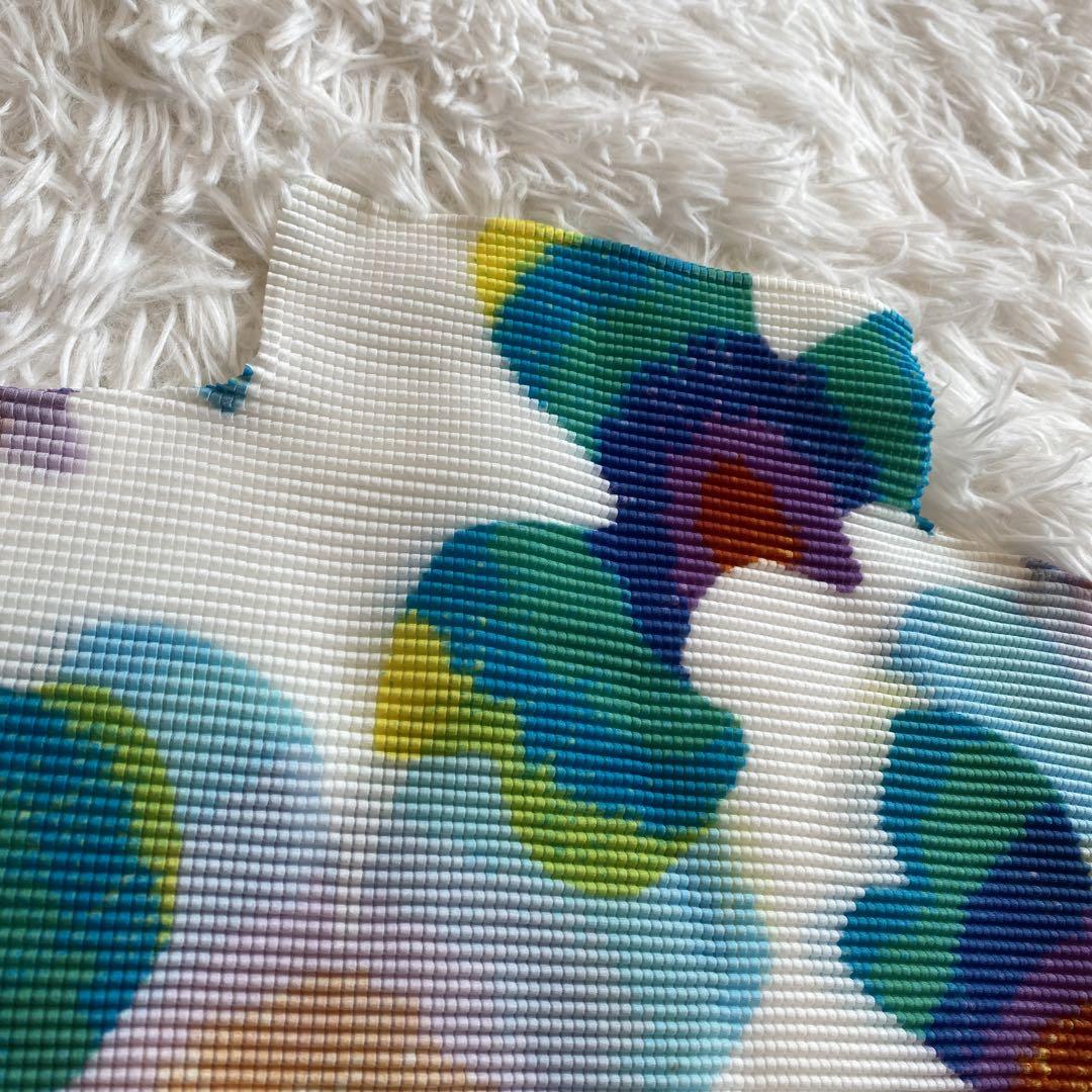 【美品】ISSEY MIYAKE ME ミーバイイッセイミヤケ プリーツ 花柄