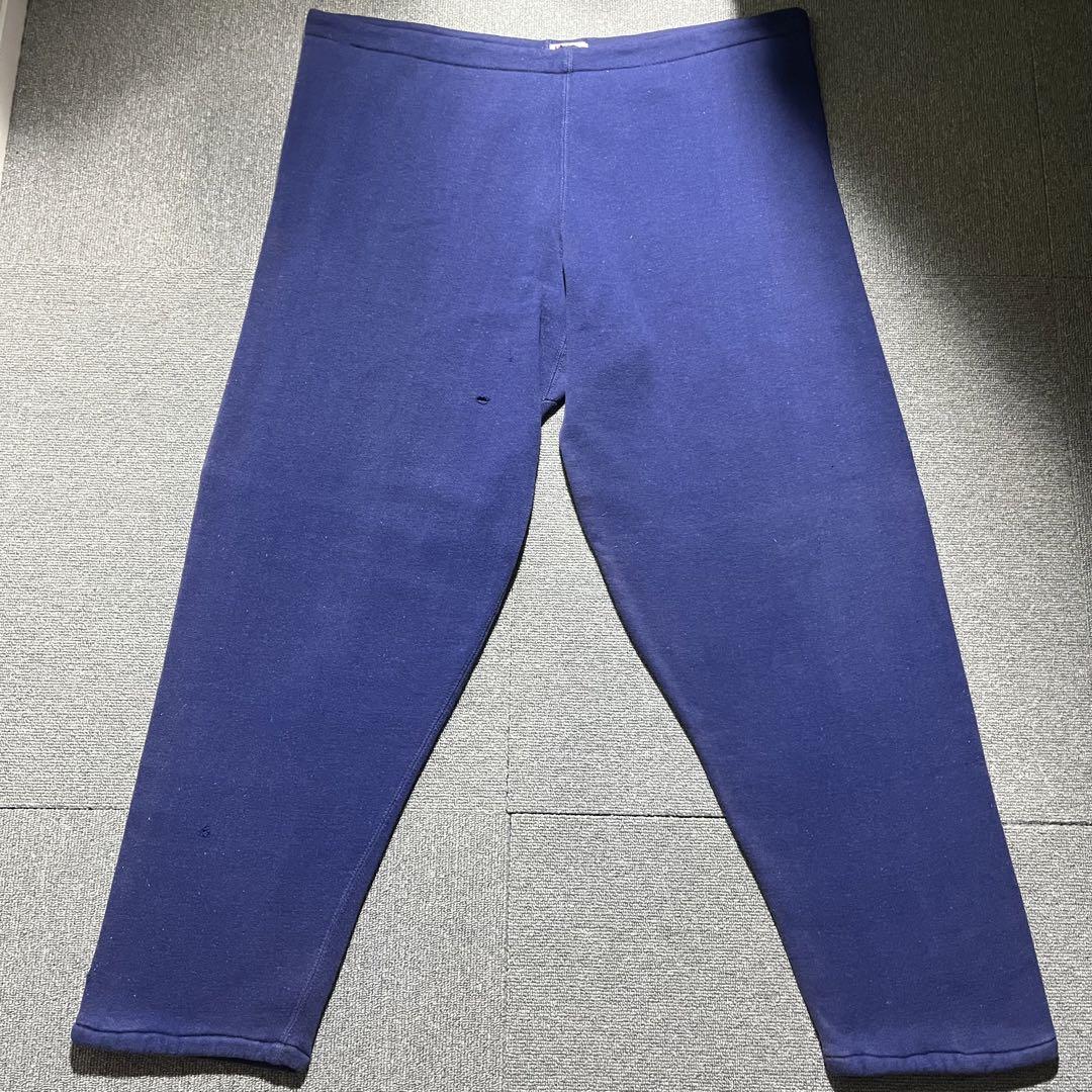 30s40s50s USA ヴィンテージ ウィルソン スウェット パンツ 紺