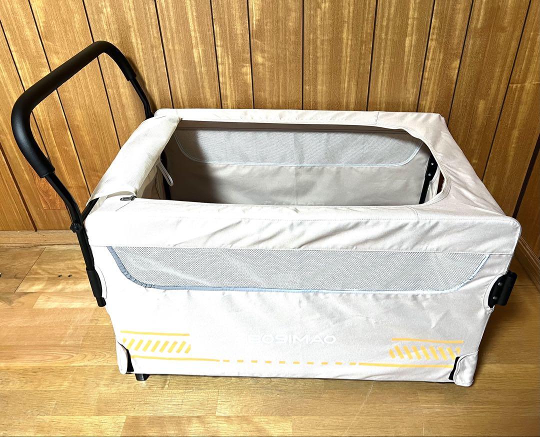 BOSIMAO ピンク 大型犬カート バギー 多頭飼い