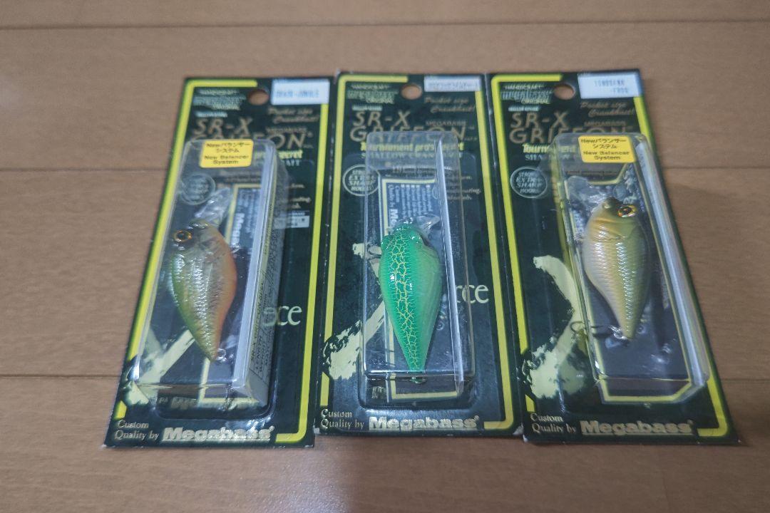 Megabass SR-X Griffon クランクベイト 6 個セット