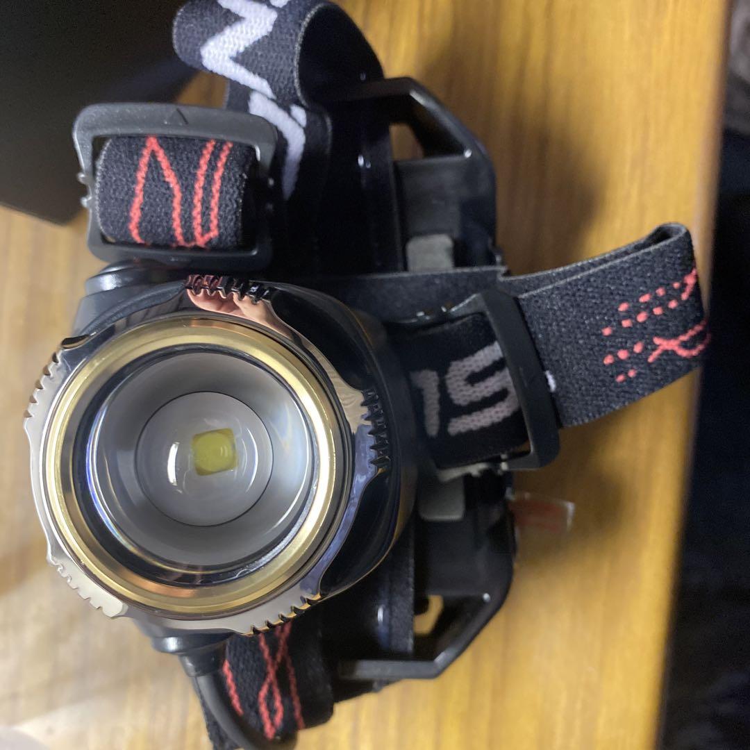 【未使用】GENTOS GH200RG ヘッドライト
