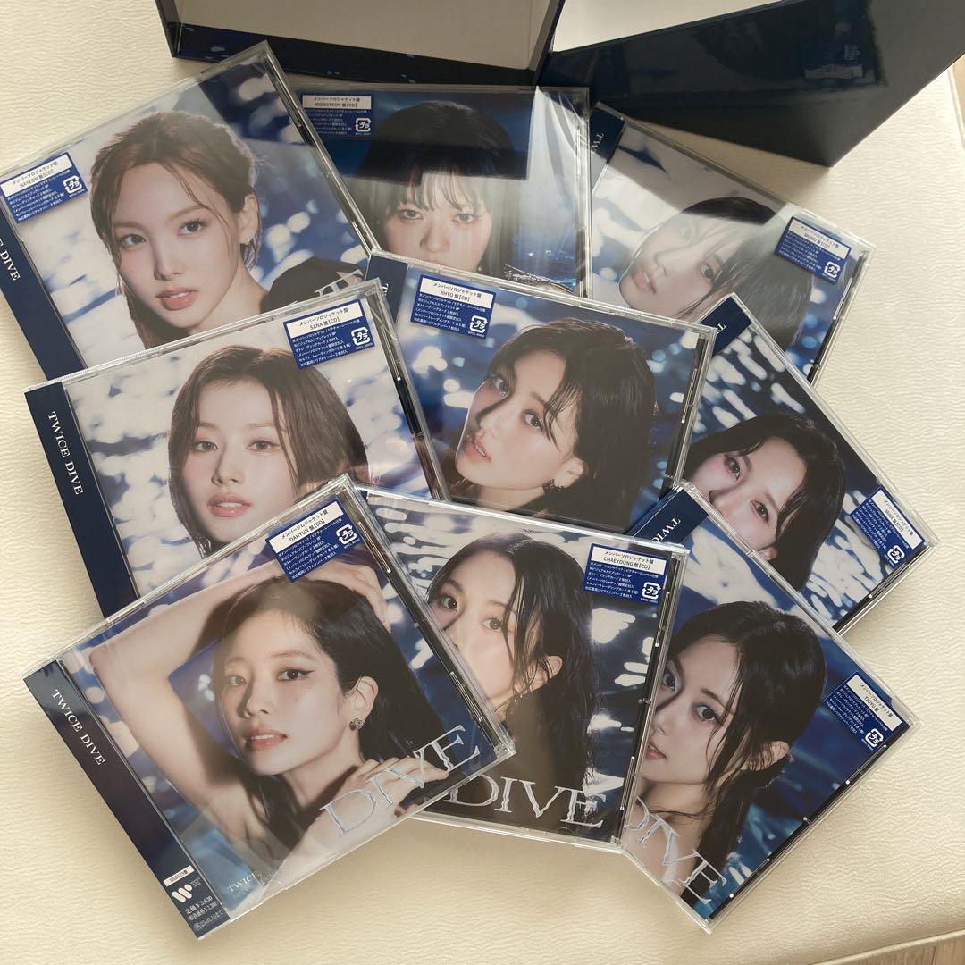 TWICE DIVE 7th Anniversary Collectin BOX