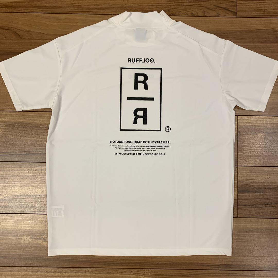 RUFFLOG ラフロッグ　ホワイト　シャツ Mサイズ