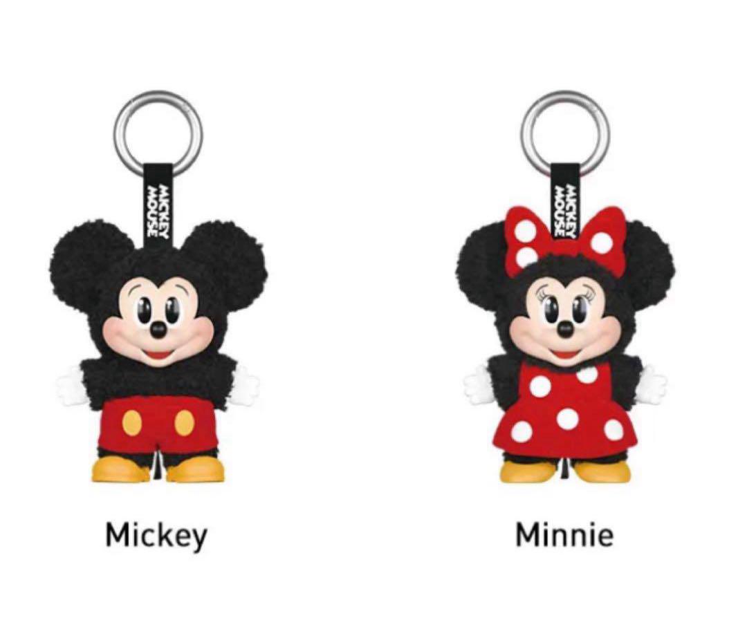 POPMART Disney ミッキー＆ミニー 2つ キーホルダー POPMART Disney ミッキー＆ミニー 2つ キーホルダー
