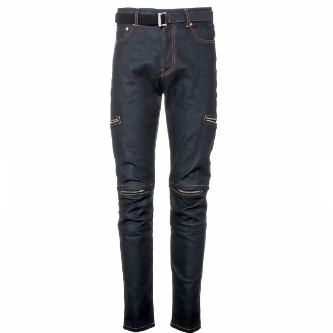 sacai 22SS デニムパンツジップデザイン