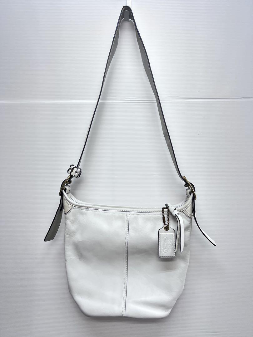 coach コーチ ショルダー バケツ ホワイト ショルダーバッグ