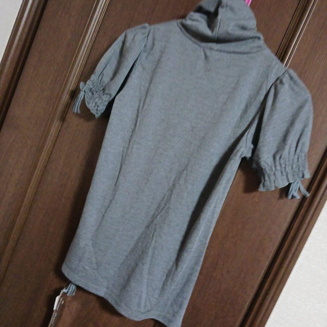 ❤提灯袖好き(*´˘`*)❤︎新品 グレー半袖サイズ38
