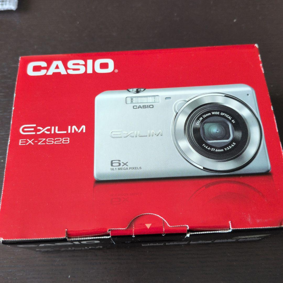 CASIO EXILIM EX-ZS28 コンパクトデジタルカメラ