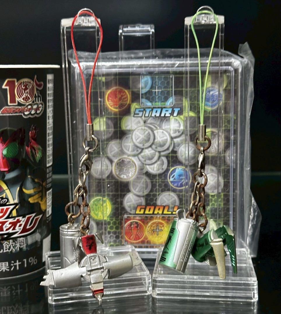 ローソン限定正義のフルーツミックスオレ　 限定デザイン　仮面ライダーオーズ　他