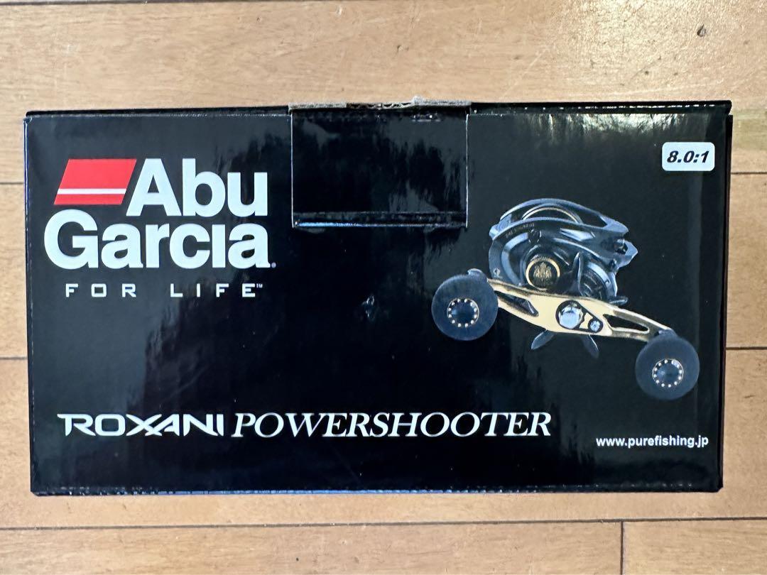 国産品 ロキサーニ アブガルシア 新品未使用 パワーシューター 巻取 右 リール