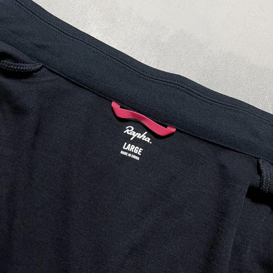 Rapha メンズ ブルベ ジャージ Lサイズ 半袖 ブラック - メルカリ