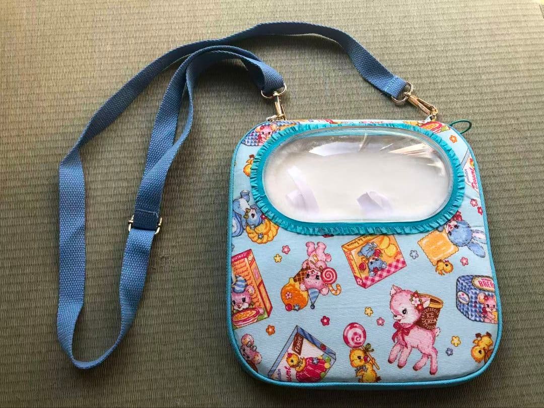 ob11お出かけポーチ　オビツ11双子収納 ドールケース ドールキャリー