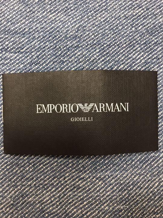 アルマーニ(EMPORIO ARMANI)ネックレス 布袋、箱付