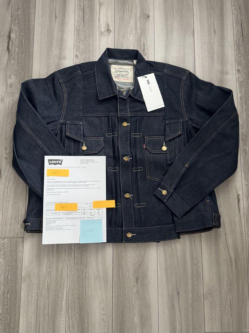 新品 Levi's sacai denim jacket size2 デニム