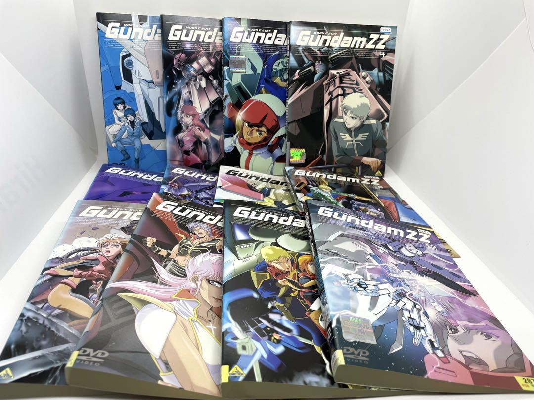 機動戦士ガンダムZZ　全巻／全12巻　DVDレンタルUP ガンダムZZ 全12巻レンタルアップDVD - アニメ安く 買う