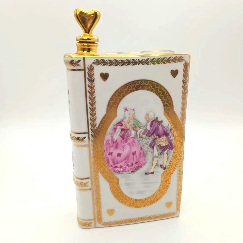 リモージュ　陶器ボトル　紳士と淑女コレクション リモージュ 陶器ボトル 紳士と淑女コレクション