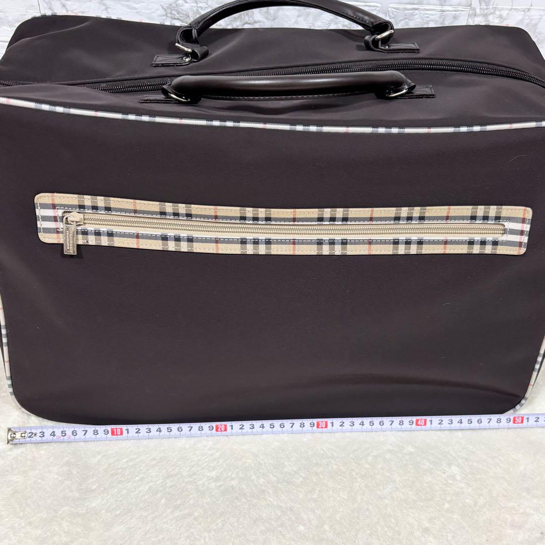 BURBERRY FRAGRANCE ノバチェック ボストンバック 旅行 出張