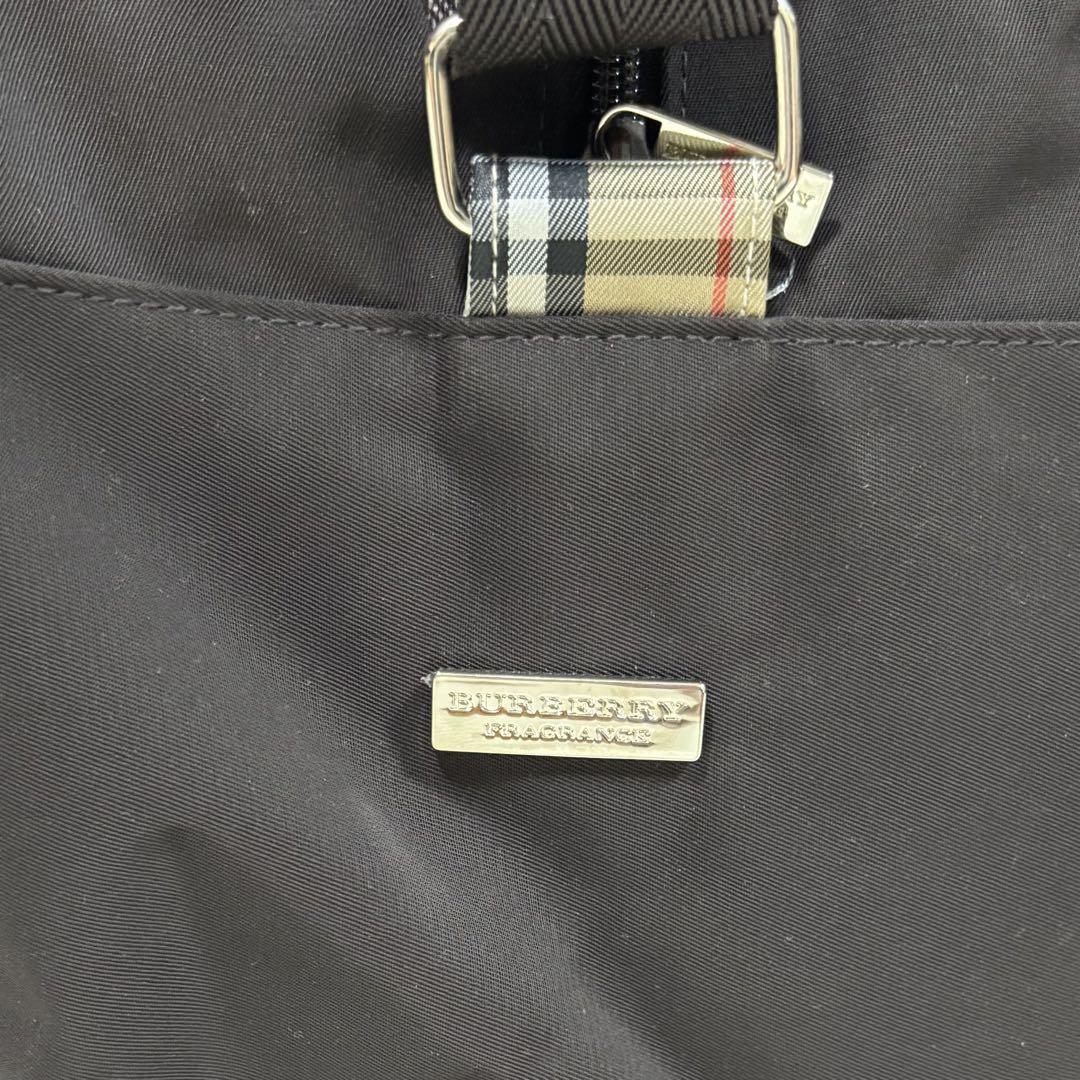 BURBERRY FRAGRANCE ノバチェック ボストンバック 旅行 出張