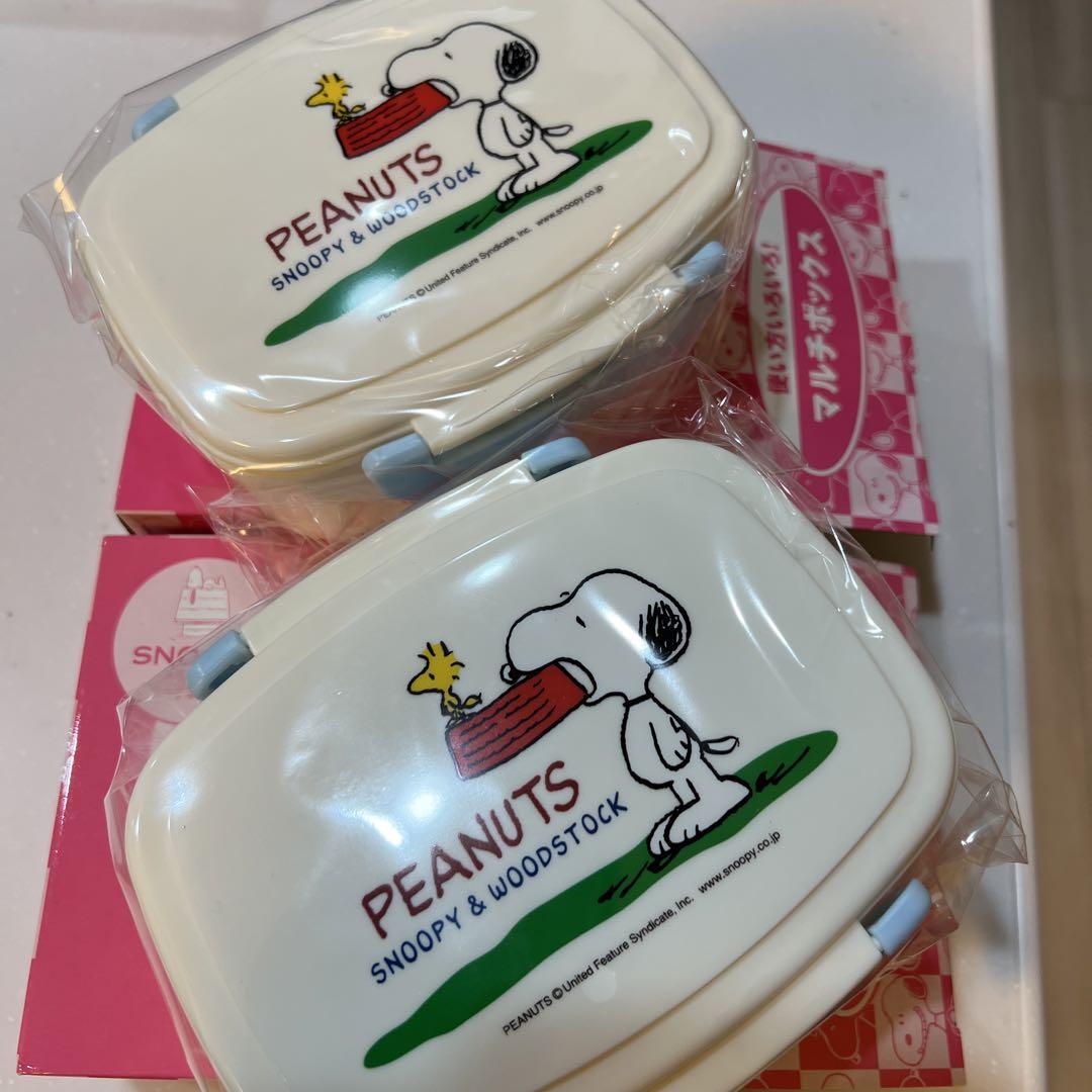 SNOOPYマルチボックス2点新品