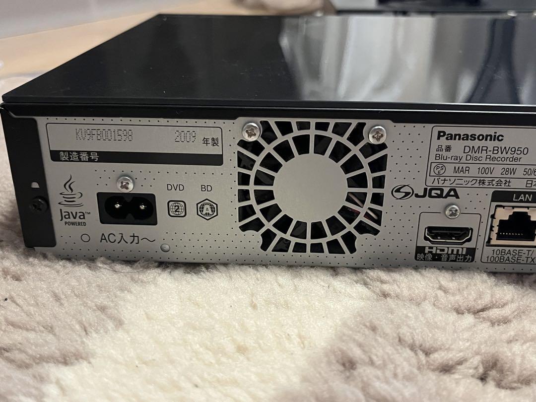 【年中無休】 Panasonic ブルーレイレコーダー DMR-BW950 2009年製 ブルーレイ レコーダー