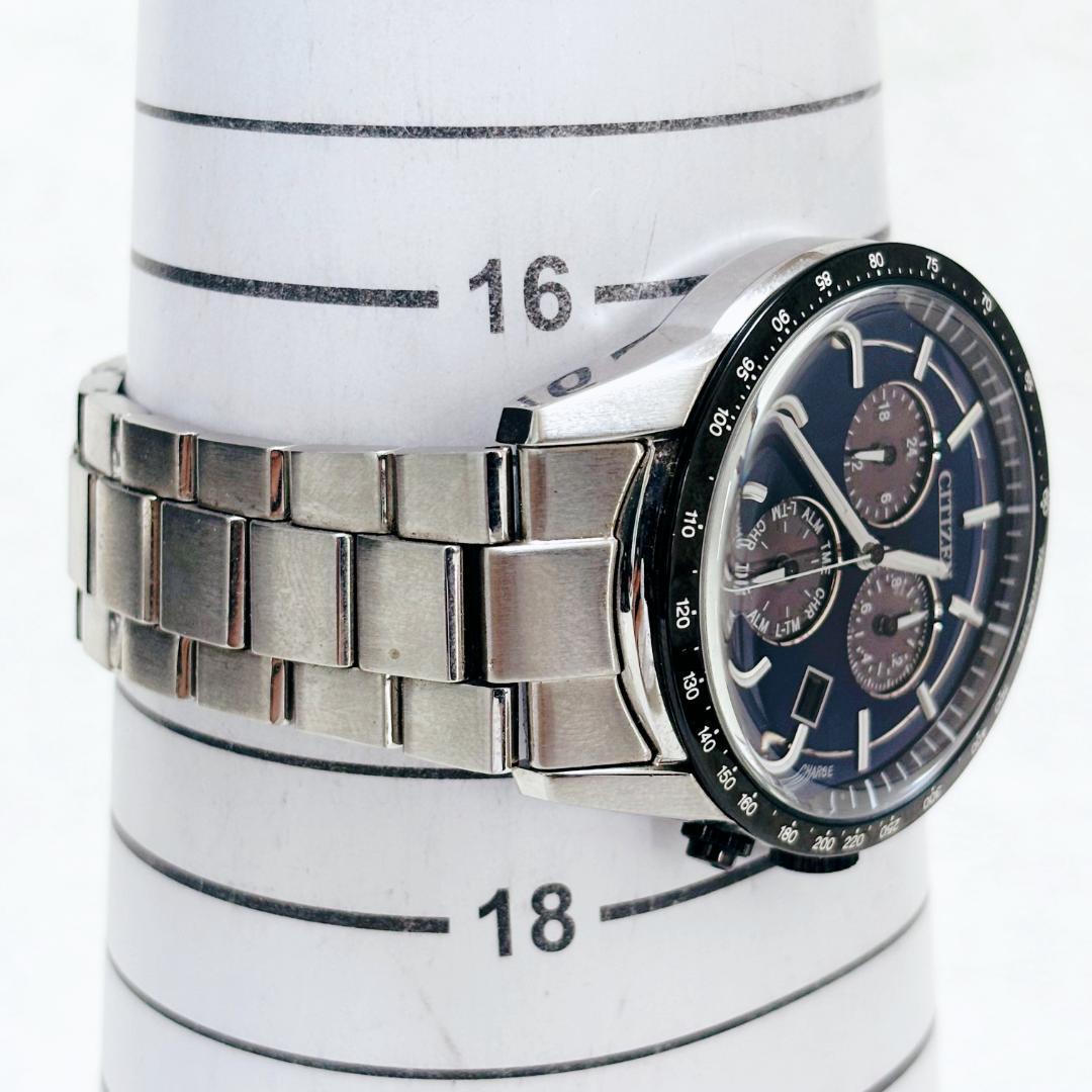 【レア】シチズン コレクション BL5496-96L ネイビー 動作良好 腕時計 【レア】シチズン コレクション BL5496-96L ネイビー 動作良好 腕時計