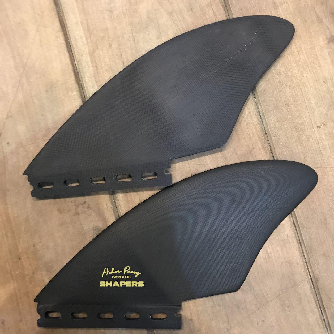 shapers fins ツインキール人気FUTURE 定価21800円送料込み
