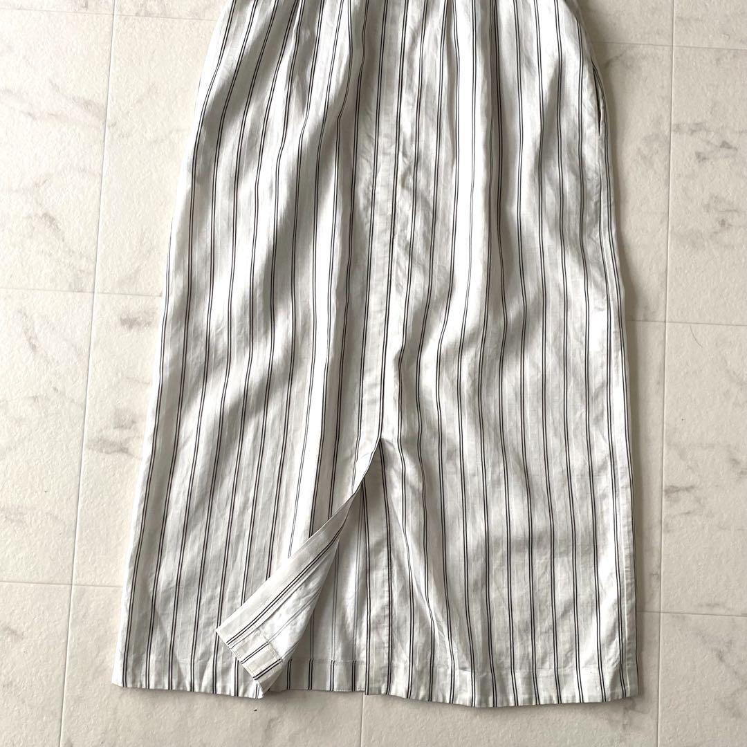 2023.定価3.3万.美品☆ボールジィ 洗える ストライプワンピース