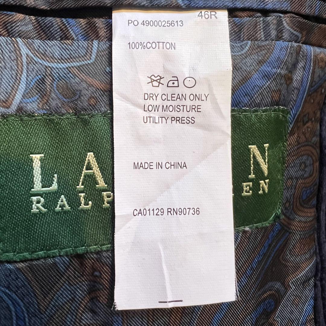 ビッグサイズ！！【RALPH LAUREN】コーデュロイジャケット