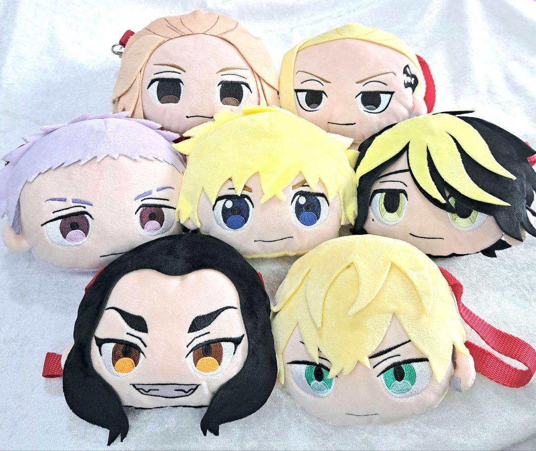 東京リベンジャーズ ぬいぐるみパスケースポーチ 全7種 フルセット