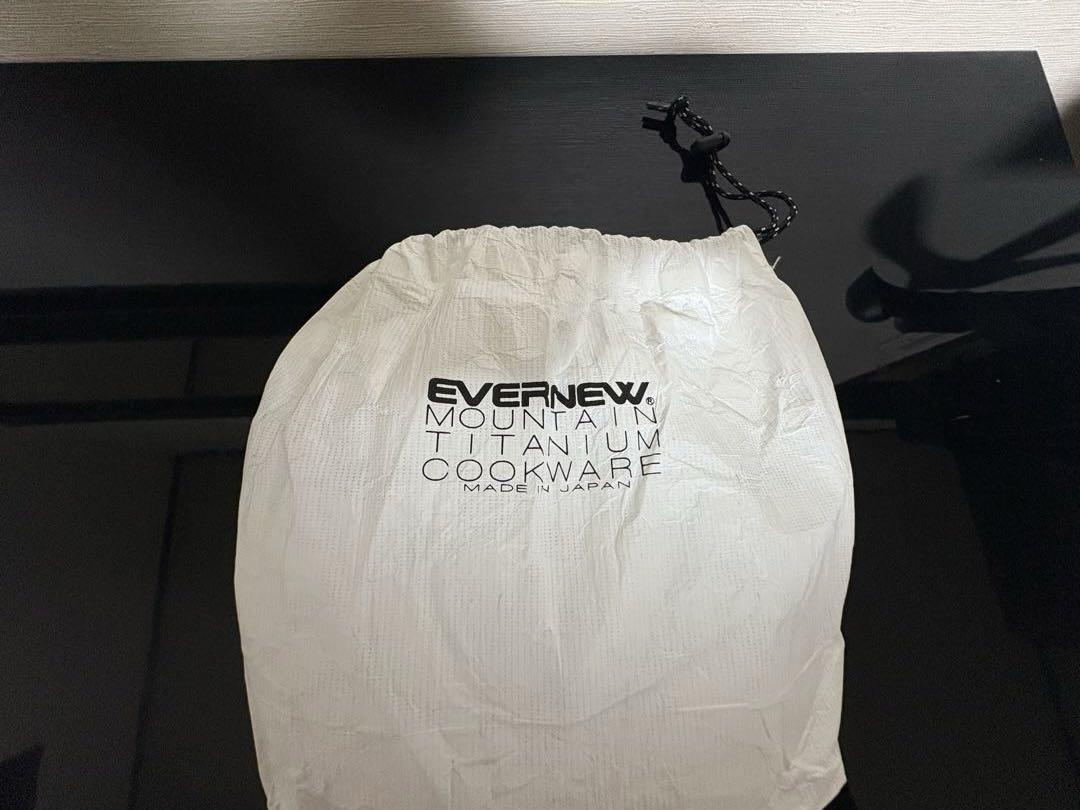 新品　EVERNEW チタンウルトラライトクッカーセットS ECA259R