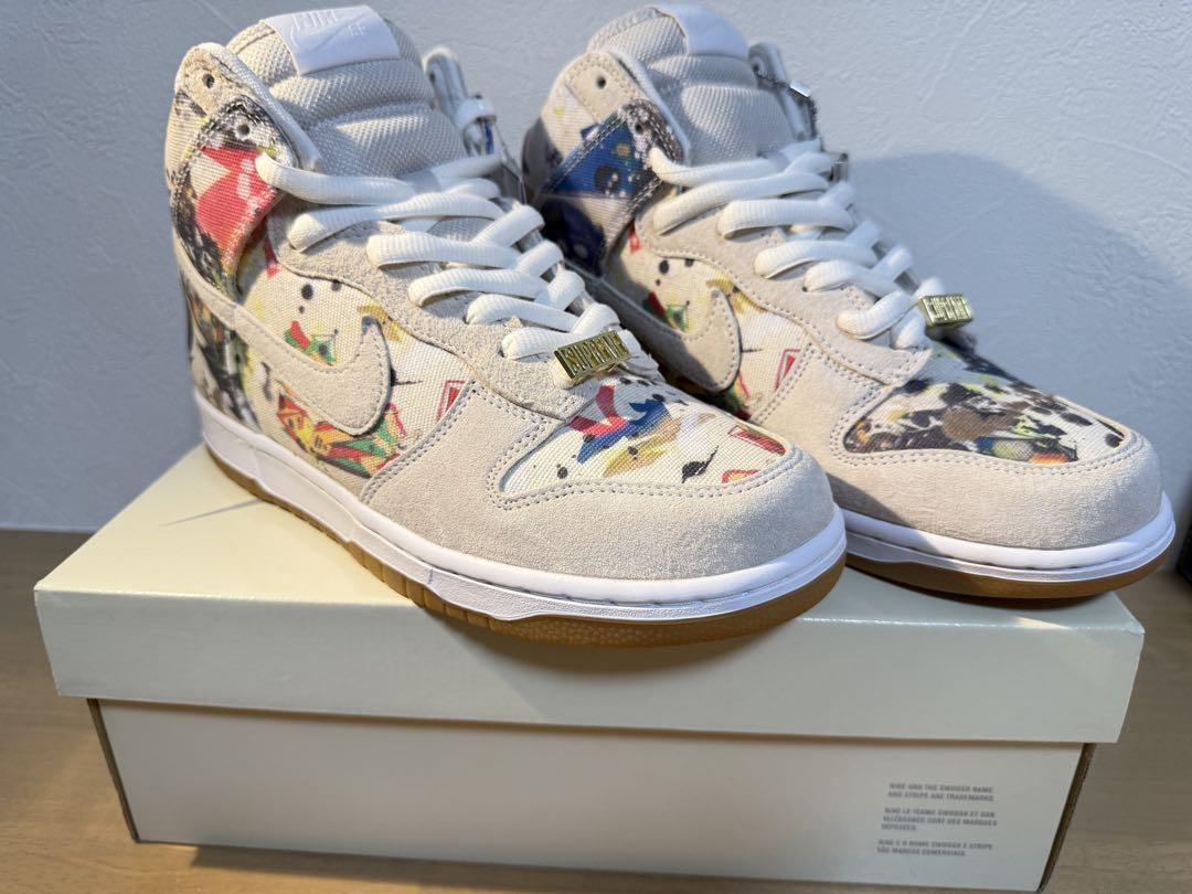 Supreme×NikeSBDunkHigh \"Rammellzee\"26.5