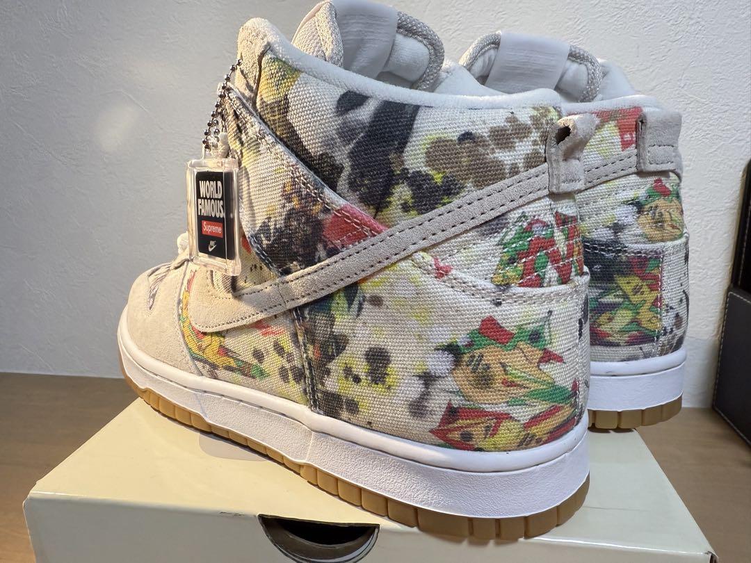 Supreme×NikeSBDunkHigh \"Rammellzee\"26.5