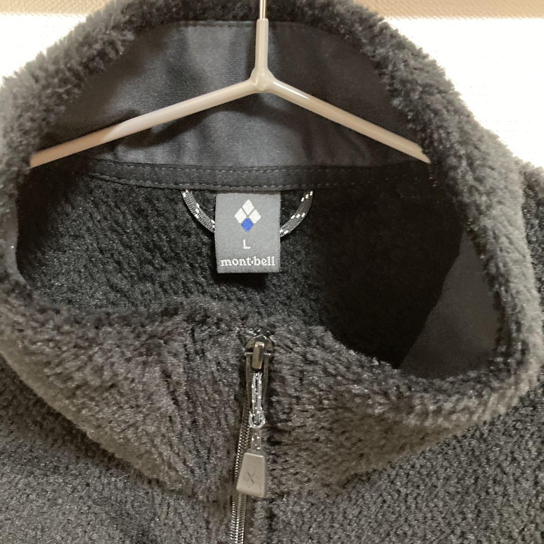 mont-bell クリマエア ベスト Men's L ブラック フリース