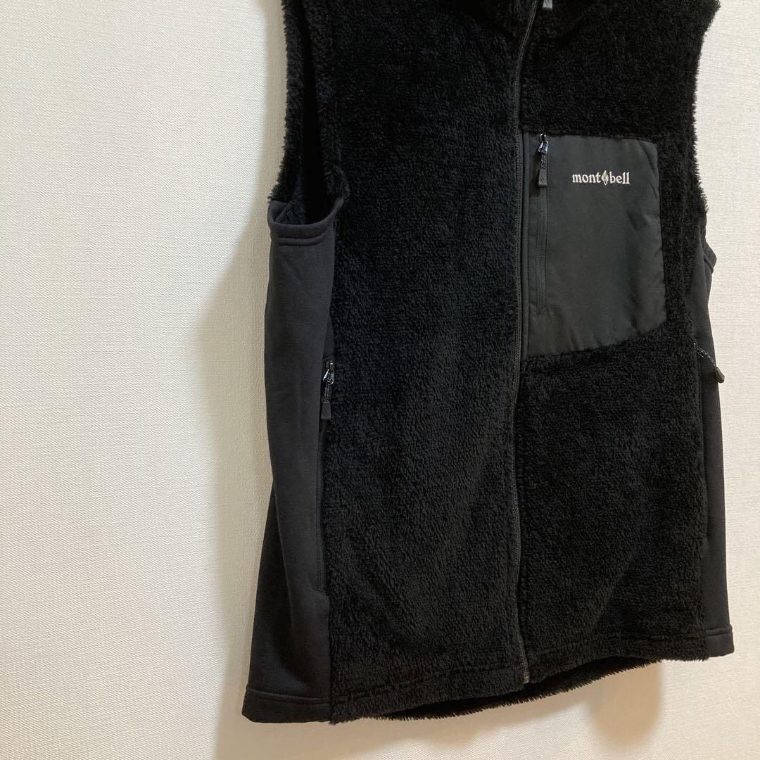 mont-bell クリマエア ベスト Men's L ブラック フリース