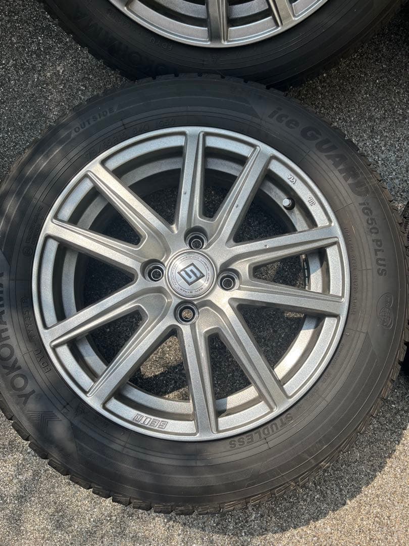 スタッドレスタイヤ ホイール付き4本セット