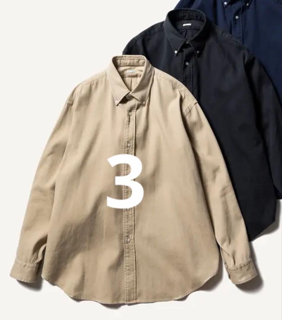 A.PRESSE BD Shirt 3 BeigeXL LL a.presse