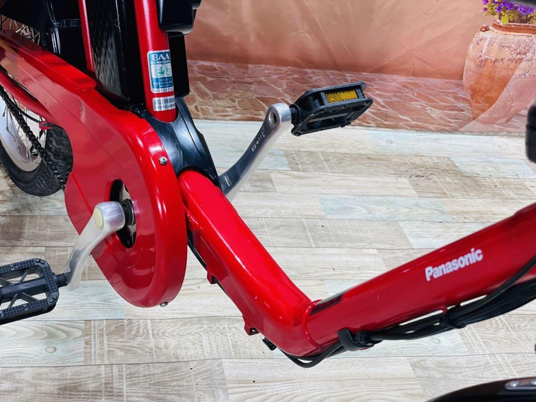 破格！パナソニックギュット12AH人気モデル子供乗せ電動アシスト自転車Y2129