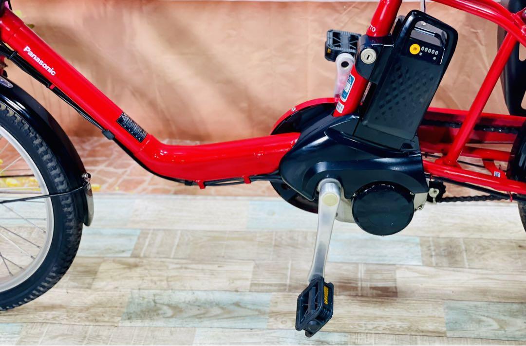 破格！パナソニックギュット12AH人気モデル子供乗せ電動アシスト自転車Y2129